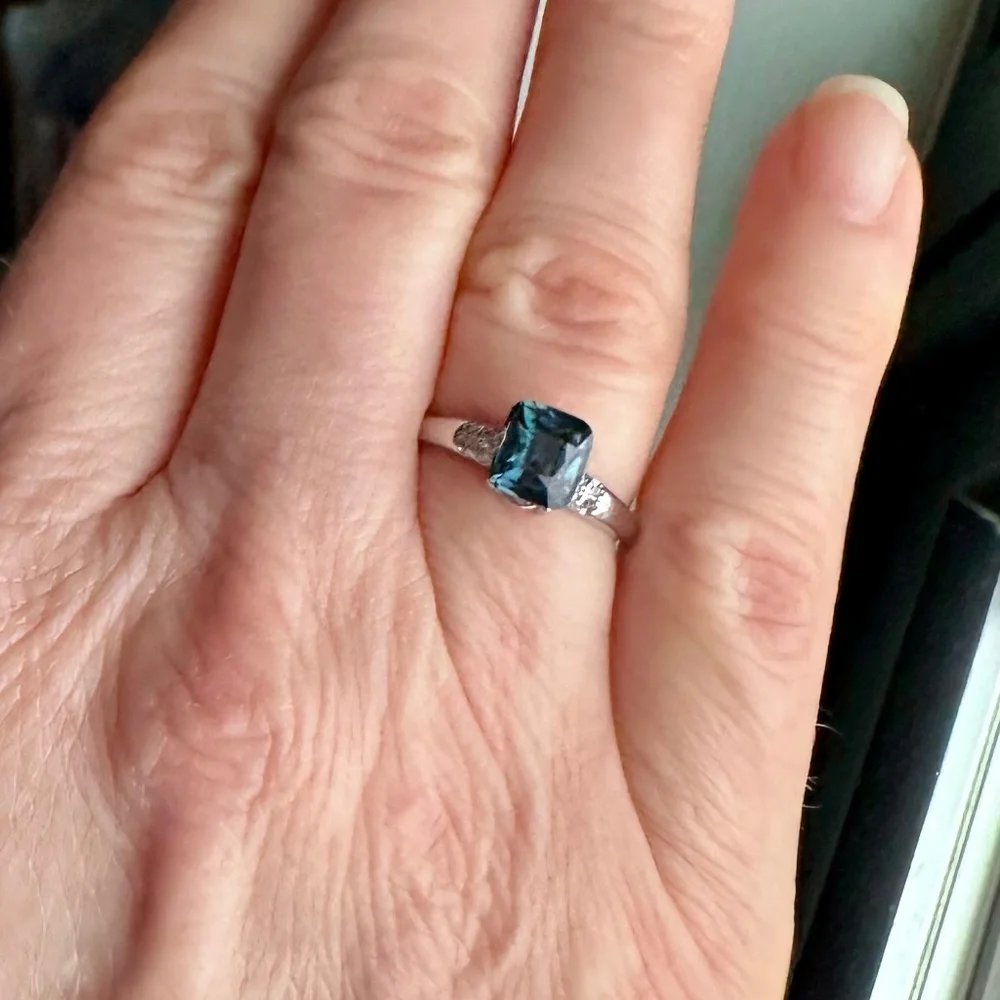 💙 HISTORIC BURMA 1.57ct Cobalt Blue Spinel ✨ Rare Cushion Gem